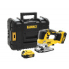 DCS334P2 DEWALT 18 V AKU BEZUHLÍKOVÁ PŘÍMOČARÁ PILA, 2 X 5,0 AH XR LI-ION, KUFR T-STAK