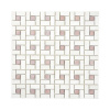 Kamenná mozaika XNM BS27 30,5x30,5 cm béžová/červená