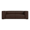 Tmavohnedá kožená pohovka 212 cm Madame - Windsor & Co Sofas