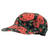 CTH Ericsson of Sweden Laura Dalaros - dámsky klobúk s veľkým šiltom a kvetinovým vzorom Veľkosť: 55 cm (S)
