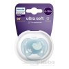 Philips AVENT Cumlík Ultrasoft Premium 6-18m modrá 1 ks