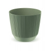 Prosperplast Kvetináč RYFO zemito zelený 16,8cm