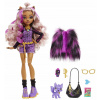 Mattel Monster High Clawdeen Wolf Doll With Purple Streaked Hair And Pet Dog