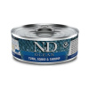 Farmina N&D Cat Ocean Tuna Squid & Shrimp 70g