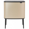 Brabantia Dotykový odpadkový kôš TOUCH BIN 3 x 11 l, šampanské