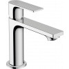 Hansgrohe Rebris E, umývadlová batéria 110 s odtokovou súpravou s tiahlom, CoolStart, chrómová, HAN-72559000