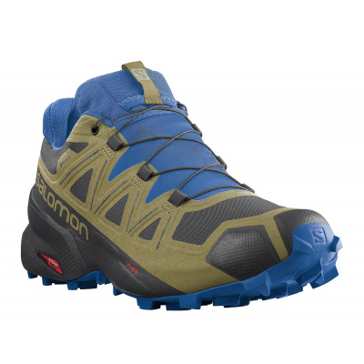 Salomon Speedcross 5 GTX - Black/Green Moss/Sky Diver 45 1/3