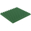 Akustický panel tmavozelený PYRAMÍDA 50x50 cm hrúbka 5cm