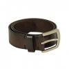 DEERHUNTER Leather Belt width 4cm - kožený opasok tmavo hnedý Obvod pásu: 115 cm