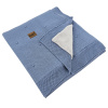 EKO Deka pletená s podšívkou Variant: EKO Deka pletená s podšívkou Jeans 100x80 cm