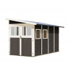drevený domček KARIBU WANDLITZ 4 (73074) terragrau LG3092