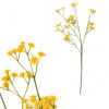 Autronic Gypsophila - umelá vetva, žlté kvety UKX3004 YEL