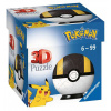 RAVENSBURGER 3D Puzzleball Pokémon: Ultraball 54 dielikov