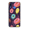 Lesklý kryt Mobiwear Glossy - Huawei Nova 3 - G046G - Donutky (Prémiové lesklé pouzdro, obal, kryt Mobiwear Glossy na mobil Huawei Nova 3 - G046G - Donutky, materiál Plast + TPU silikon - krytí po vše