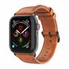 AppleKing dUX DUCIS kožený remienok na Apple Watch 41 mm / 40 mm / 38 mm - hnedý - možnosť vrátiť tovar ZADARMO do 30tich dní