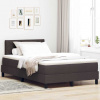 zahrada-XL Posteľ boxspring s matracom Tmavohnedá 120 x 190 cm látka 3338751