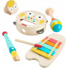 Fisher-Price Drevené nástroje Drevené hudobné hračky Sada HXT90