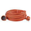 Emos Kábel predlžovací 1,5 mm² - 1 zásuvka; 20 m; oranžový P01120