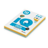 Mondi Farebný papier IQ color 5x50 mix intenzívne farby, A4, 80g