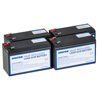 AVACOM AVA-RBP04-12072-KIT - baterie pro UPS CyberPower, EATON, Effekta, Legrand AVA-RBP04-12072-KIT