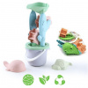 Woopie Green Set do piesku s vedierkom, mlynčekom a doplnkami