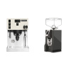 Rancilio Silvia PRO X, white + Eureka Mignon Specialita, CR anthracite