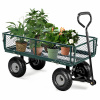 MULTI GARDEN Záhradný vozík - otváracie bočnice 200 kg , veľké kolesá