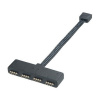 Akasa AK-CBLD02-10BK, rozbočovač pre RGB LED pásky