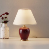 Stolná lampa Austrolux Giardino Bordeaux 34 cm keramická 24 karátov - 0014.73S.7