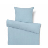 Tchibo - Krepová posteľná bielizeň - farba: modrá