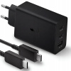 Rýchla sieťová nabíjačka 2xUSB-C 1xUSB kocka Quick Charge PD 65W + kábel