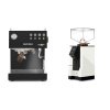 Ascaso Steel DUO PID, Black&Wood + Eureka Mignon Perfetto, BL white