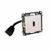 LEGRAND Zásuvka 753175 PŘEDKONEKTOROVANÁ HDMI V1.4 bílá