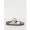 Birkenstock Arizona Birko Flor Narrow (silver) 38, strieborná