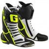 GAERNE topánky, model GP1 evo, čierno-bielo-žlté fluo