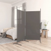 vidaXL Paraván 2-panelový 175 x 180 cm sivý