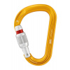 Petzl ATTACHE SCREW LOCK HMS YELLOW skrutkovacia karabína žltá