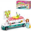 SLUBAN Girls Dream Auto limuzína 117 dílků + 1 figurka STAVEBNICE
