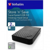 Verbatim externý pevný disk, Store N Save, 3.5