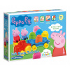 Clementoni Peppa Pig - vláček s kostkami