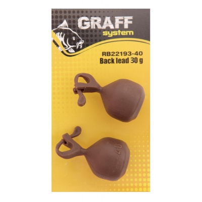 Graff Back lead 30g Hnědé