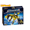 Wiky Stavebnica LiNooS Super Inverters Robot Dinosaurus LN7012 460122 - Stavebnica