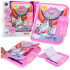 LEAN Toys Denník Zápisník Kód Jednorožec Nahrávanie hlasu Kvízové melódie Ružová