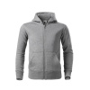 Mikina detská MALFINI® Trendy Zipper 412 tmavosivý melír veľ. 158 cm/12 rokov