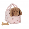Little Dutch Psík plyšový Jackie v kabelke