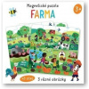 Magnetické puzzle Farma