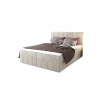 Čalúnená posteľ boxspring HAMAN 2 - monolith 02 / 160x200