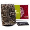 Peňaženka - Peterson Peterson Wallet Natural Leather Brown, Black, Golden PTN BS-602-1926 SN/B-Women's Product (Peterson Little Dámska kožená prírodná peňaženka had)