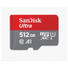SanDisk MicroSDXC karta 512GB Ultra (100MB/s, Class 10, Android) + adaptér SDSQUNR-512G-GN6TA