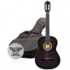 Klasická gitara paket 1/4 Ashton SPCG 14 TP Pack fialová (Klasická kytara paket 1/4 Ashton SPCG)